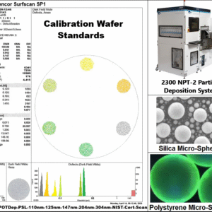 Calibration PSL wafer standards