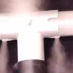 T Kit- T Pattern Splitter with Deluxe 80mm Fog Rakes fitted with 90° outlet direction nozzles.